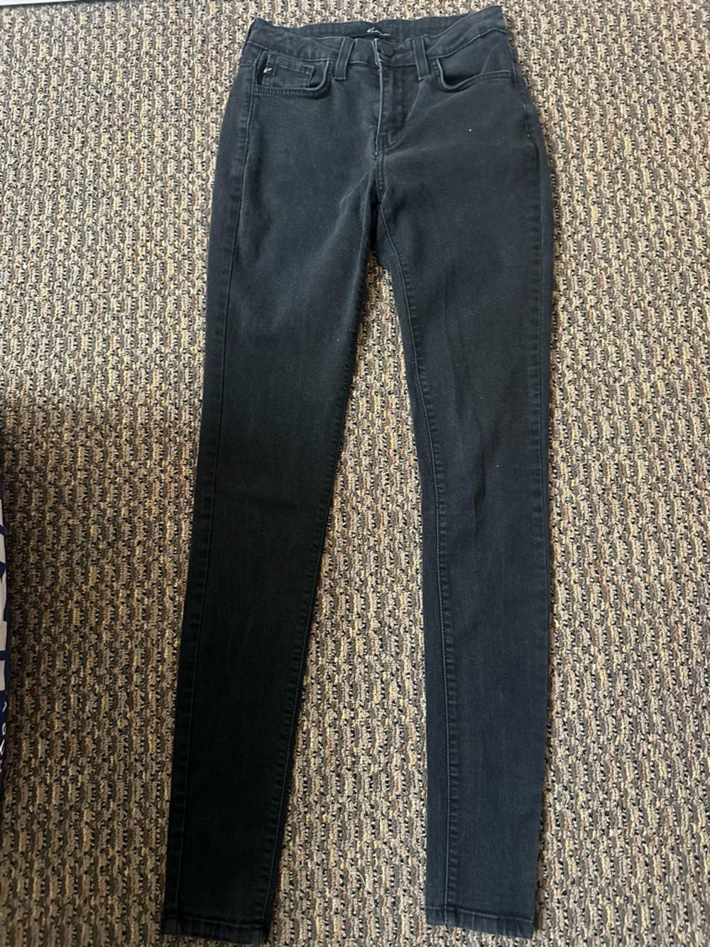 3/$25 🌙 Kancan High Rise Skinny Jeans Size 1 / 24 Black Made USA